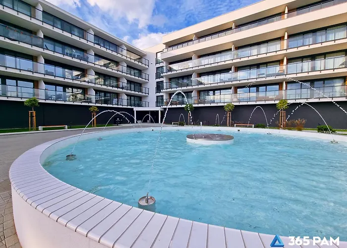 365PAM - Apartament Modern w Westin House - BASEN, JACUZZI, SAUNA, SIŁOWNIA, PLAC ZABAW W CENIE